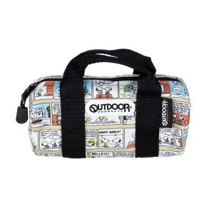 PEANUTS×OUTDOOR PRODUCTS ペンケース ロールボストン (コミック) OUTDOOR PRODUCTS 文房具・事務用品 ペンケース     W175×H125×D90mm 50g S1429477
