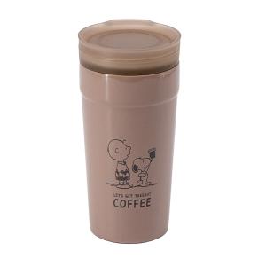 スヌーピー 2WAYタンブラー (LET'S GET TAKEOUT) 水筒 ボトル タンブラー 約直径80×H158mm タンブラー約350ｍL インナーカップ約300ｍL 約290g 226980