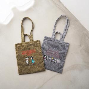 スヌーピー ラメフラットトート  バッグ トートバッグ、エコバッグ  ポリエステル 2WAY W32×H38(cm) 4081301/4081302 SNOOPY スヌーピーグッズ ギフト