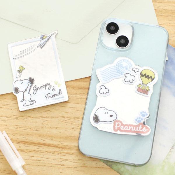 スヌーピー アクリルミラーシール 対象年齢6才以上 鏡 ミラー アクリル 約H80×W67mm 以内...