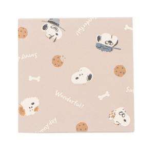 スヌーピー ブロックメモ (WONDERFUL BROTHERS) 文房具・事務用品 4柄×各50枚 計200枚 上質紙 日本製 約H73×W73×D16mm 約75g 228901 SNOOPY