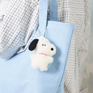 スヌーピー ほわっとマスコット キーホルダー、チャーム、キーリング ポリエステル H10.5×W8×D3cm 685486 SNOOPY スヌーピーグッズ ギフト プレゼント