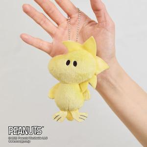 スヌーピー フラットマスコット (ウッドストック) キーホルダー、チャーム、キーリング ポリエステル H12.5×W7×D3cm 685370 SNOOPY スヌーピーグッズ