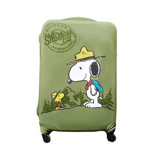 スヌーピー スーツケースカバー Lサイズ (マウンテン)  トラベル用品     縦65〜70cm 横43〜48cm 奥行28〜33cm 26〜28inch対応 90〜105リットル 約220g