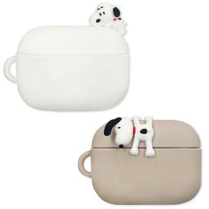 スヌーピー AirPods Pro 3 対応 シリコンケース モバイル スマートフォン シリコーン 金属 SNGG-206A/SNGG-206B SNOOPY スヌーピーグッズ ギフト
