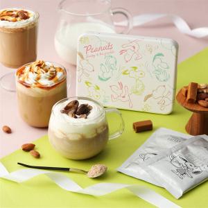 スヌーピー デザートコーヒー アソート (Spring缶) 食品 ギフト キャラメルナッツラテ バタースコッチラテ マロンクリームラテ SNOOPY スヌーピーグッズ