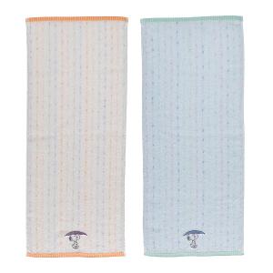 スヌーピー フェイスタオル (Rain) 日用品雑貨 バス用品 タオル 綿100% 日本製 34×80cm XT26160604 SNOOPY スヌーピーグッズ