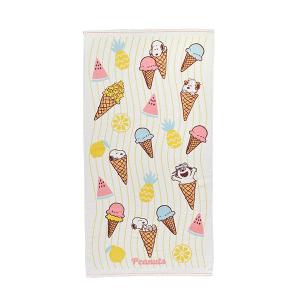 スヌーピー 和ガーゼバスタオル (Fruits Ice) 日用品雑貨 バス用品 和ガーゼ タオル  綿100％  60×120cm XT16256606  SNOOPY スヌーピーグッズ