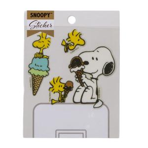 スヌーピー スイッチステッカー (アイス) 文房具 事務用品 シール PVC PKS354 SNOOPY スヌーピーグッズ ギフト プレゼント おしゃれ かわいい