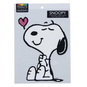 スヌーピー 耐熱耐水A5ウォールステッカー (ハート) インテリア雑貨 シール ステッカー PVC PKS358 SNOOPY スヌーピーグッズ ギフト プレゼント おしゃれ