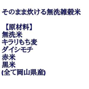 そのまま炊ける無洗雑穀米 (900g×5袋)の詳細画像1