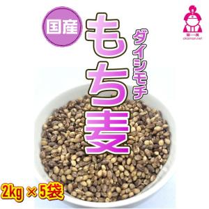 ダイシモチ 令和5年産 もち麦 10kg (2kg×5袋)｜okaman