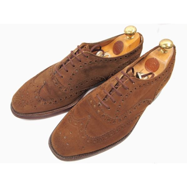 2226　貴重　レア　名品　オールド　チャーチ　７０F　ラスト73　モデル名　BUCK　バックスキン...