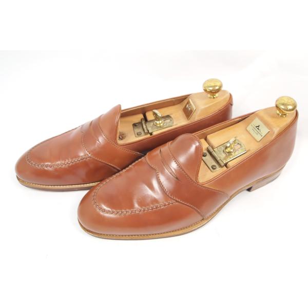 2365 使用感少　美品　CARMINA　カルミナ　カルミーナ　ウイスキー　コードバン　ホーウイン社...