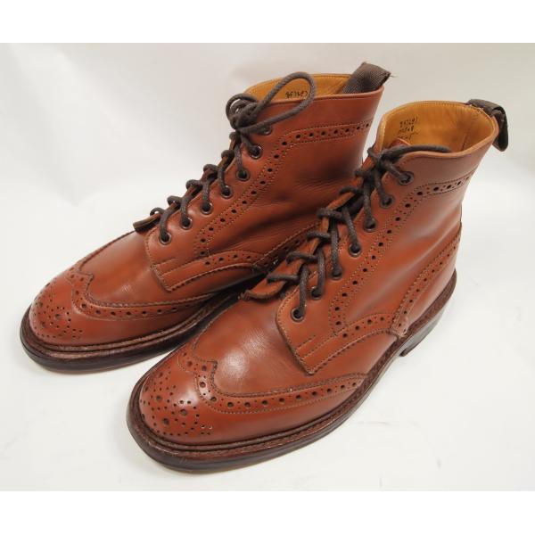 2038　特価　トリッカーズ　カントリーブーツ　編み上げ　サイズ71/2　フィッテング5　M2508