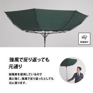 傘 メンズ 大きい 70cm 無地 撥水効果高...の詳細画像3