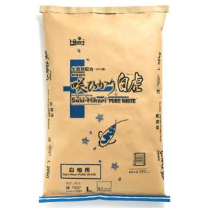 鯉のエサ ◆【白虎】沈・L　20kg　〜白地用〜　■送料別■｜okamoto-nishikigoi