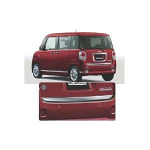 ムーヴ (ZT)リヤライセンスガーニッシュ(メッキ)「ダイハツ純正用品