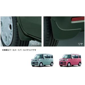 マッドフラップセット(ZVD　クールカーキパールメタリック)前後左右分セット「スズキ純正用品」スペー...