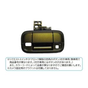 ブレイブカーキパール(ZWZ) カメラ取付穴あり用バックドアハンドル(リクエストスイッチあり車用)「スズキ純正部品」1A13-62-410 4U｜okamoto-p