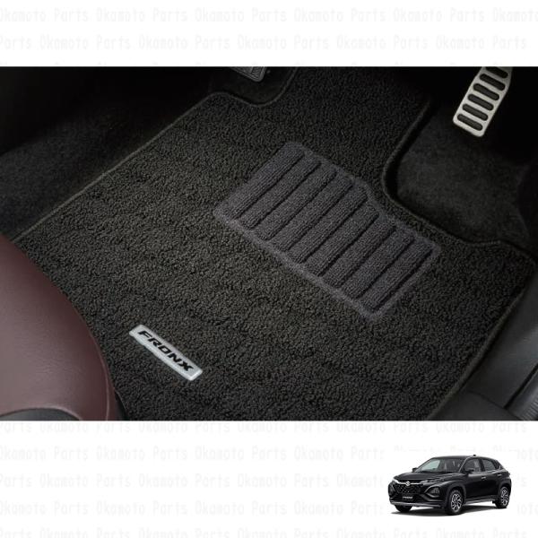 フロアマット（ジュータン）「スズキ純正用品」フロンクス　WDB3S/WEB3S　7590172U00...