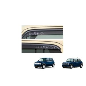ラパン ドアバイザー(シルバーライン)「スズキ純正用品」ラパン/ラパン