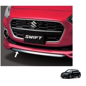 スイフト フロントグリルガーニッシュ（スーパーブラックパール