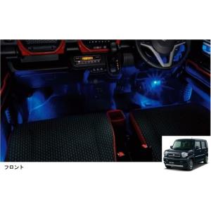 ハスラー フロントグリルガーニッシュ（ソフトベージュメタリック
