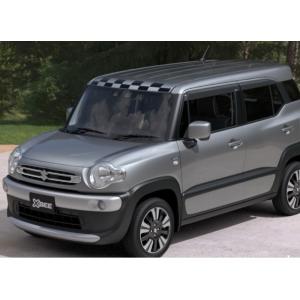 クロスビー (NUT)ドアスプラッシュガードパネルデカール(等高線)左右分