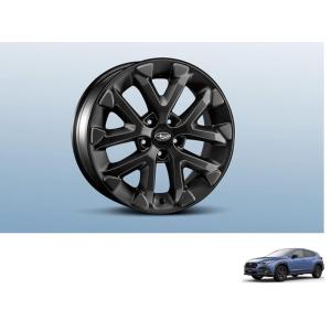 SUBARU アルミホイール 17インチ(マットブラック/1本分 SUBARU アルミホイール 17インチ(マットブラック/1本分