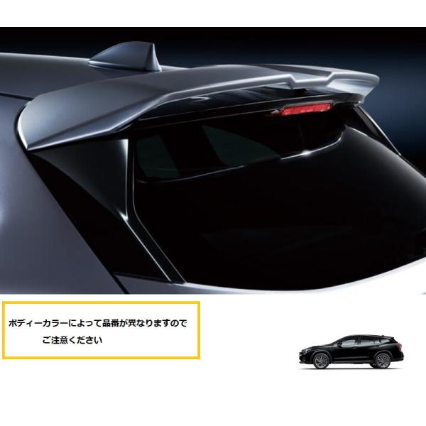 ルーフスポイラー　フローティング(DCK　イグニッションレッド)「スバル純正用品」レイバック　VN5...