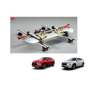 (YT)スキー＆スノーボードアタッチメント(THULE製)「ミツビシ純正用品」　エクリプスクロス/Ｐ...