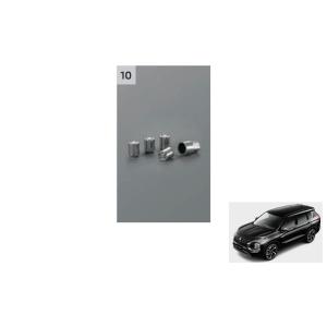 三菱（MITSUBISHI） (18T)ブラックホイールロックナット＆ラグナット