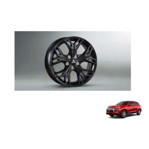 三菱（MITSUBISHI） アルミホイール(ブラック)1本分「ミツビシ純正用品