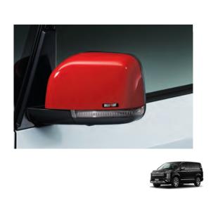 三菱 メッキミラーカバー(交換タイプ)左右分セット「ミツビシ