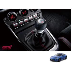 ＳＴＩレザーシフトノブ（６ＭＴ）「スバル純正用品」ＢＲＺ　ZD8 (B型)