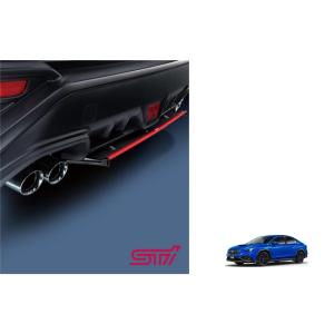 ＳＴＩリヤアンダーディフューザー(チェリーレッド)「スバル純正用品」　Ｓ４　VBH(C/D/E型)　...