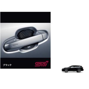 SUBARU (TR)STI ドアハンドルプロテクター(ブラック)4枚