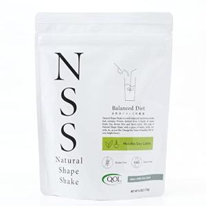 アウトレット品(2023/12期限切れです）全国送料無料　 NSS-Natural Shape Shake ナチュラルシェイプシェイク 抹茶ソイラテ味 175g｜okamurayakuhin-store