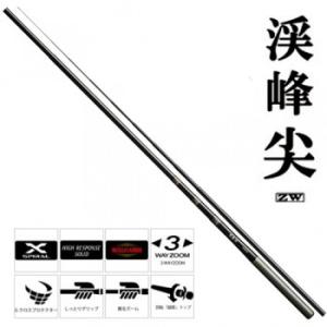 シマノ　渓峰尖　硬中調53 ZX 穂先無し シマノ・渓峰 尖を新たに購入！Ogi流・渓流竿の選び方とは