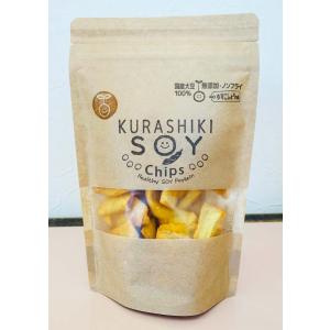 国産大豆の倉敷ソイチップス ゆずこしょう45ｇ　国産大豆100％・無添加・ノンフライ