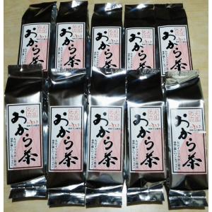 おから茶 25本 国産大豆100% 4gティーバッグ18入り　｜okaraya