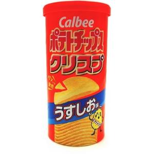 カルビー ポテトチップスクリスプ うすしお味５０ｇ×１２個｜okashi-com