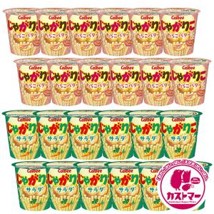 カルビー じゃがりこ たらこバター 52g × 12個 チーズ 55g 計24個 箱