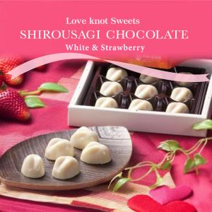 うさぎの苺チョコレート 2026 ホワイトチョコレート 20個入 寿製菓