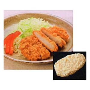 (地域限定送料無料) (単品) 業務用 四国日清食品 三元豚のロースカツ 80g×50個(冷凍) (...