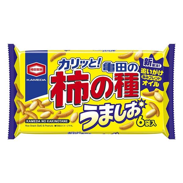 亀田製菓 亀田の柿の種うましお 150g 12コ入り 2024/03/11発売 (490131322...