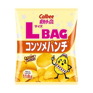 カルビー ポテトチップス LサイズBAG うすしお味 118g 12コ入り カルビー ポテトチップス LサイズBAG うすしお味 118g 12コ入り
