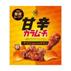 送料無料 湖池屋 甘辛カラムーチョ ヤンニョムだれチキン 53g 12袋 12 御用蔵 大川 通販 Yahoo ショッピング