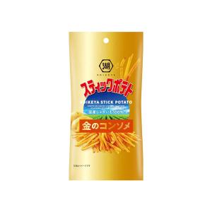 湖池屋 スリムバッグ スティックポテト 金のコンソメ 34g×6個 駄菓子